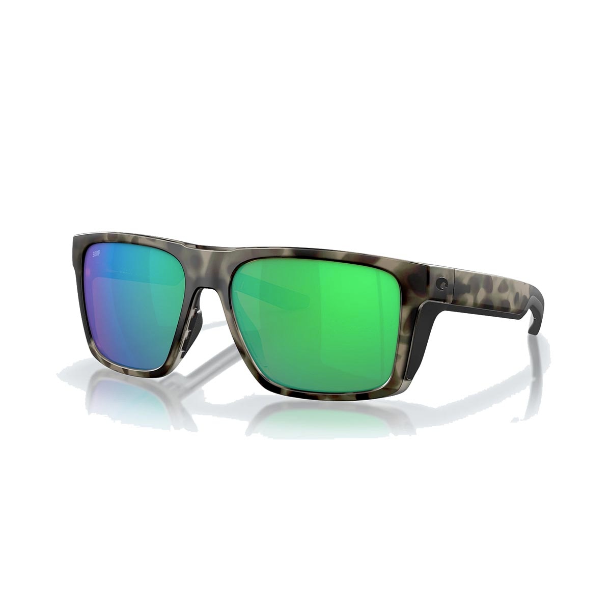 Costa Lido Sunglasses Polarized in Wetlands with Green Mirror 580P